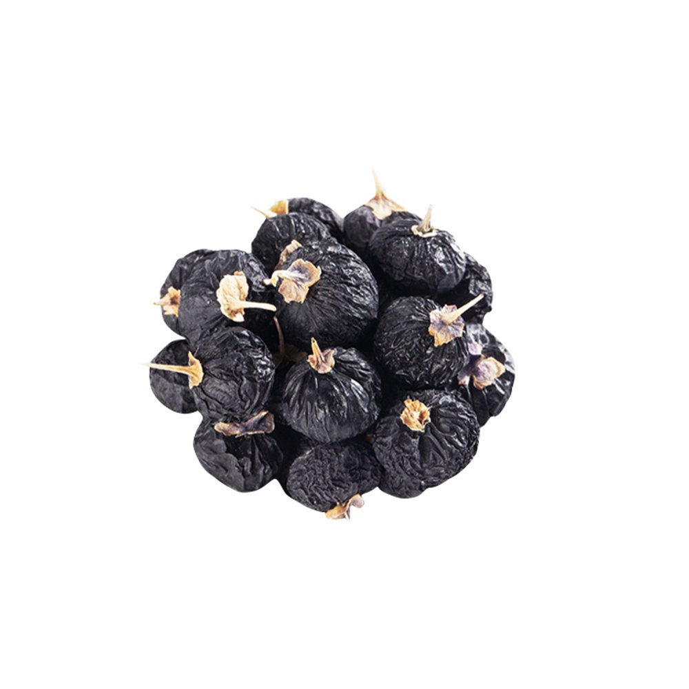 Black Goji Berry Powder close-up texture detail macro photography
